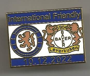 Pin International Glasgow Rangers- Bayer Leverkusen